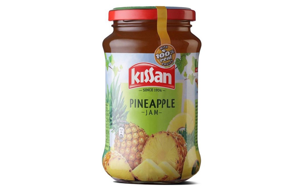 Kissan Pineapple Jam    Glass Jar  200 grams